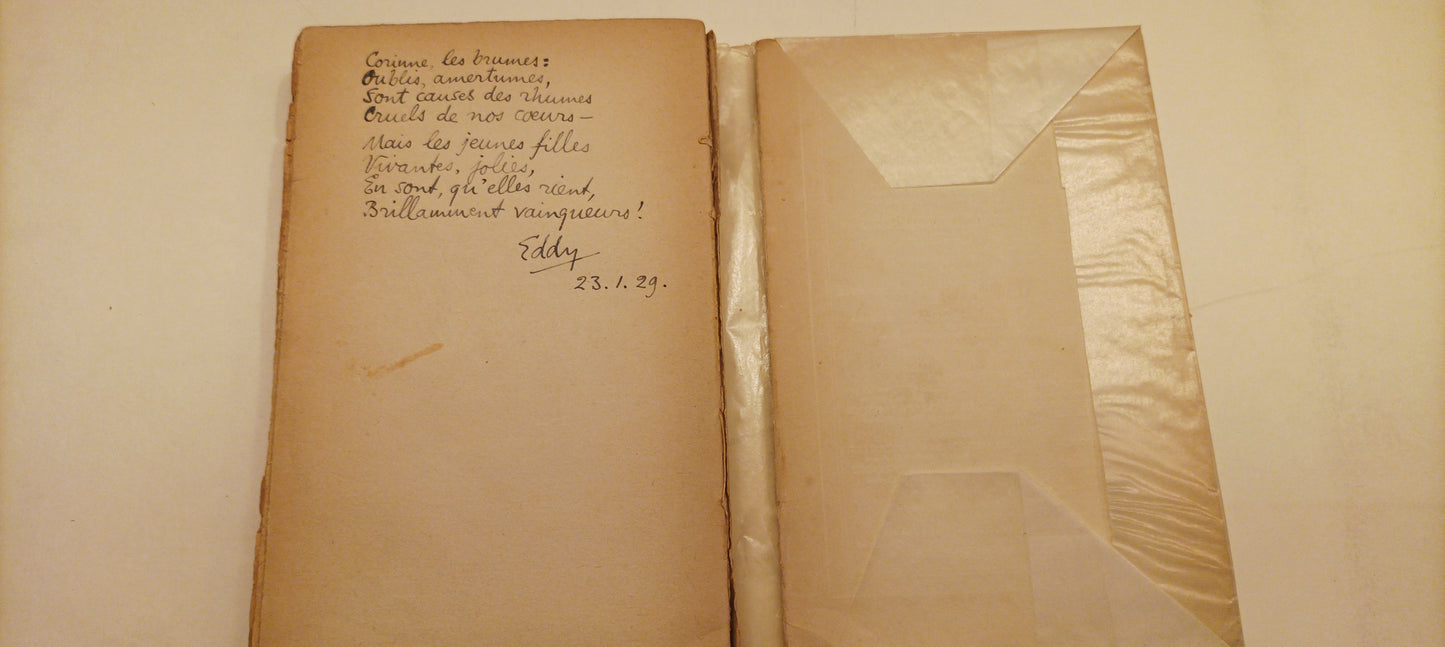 [Manuscript] Valery Larbaud. Fermina Márquez.