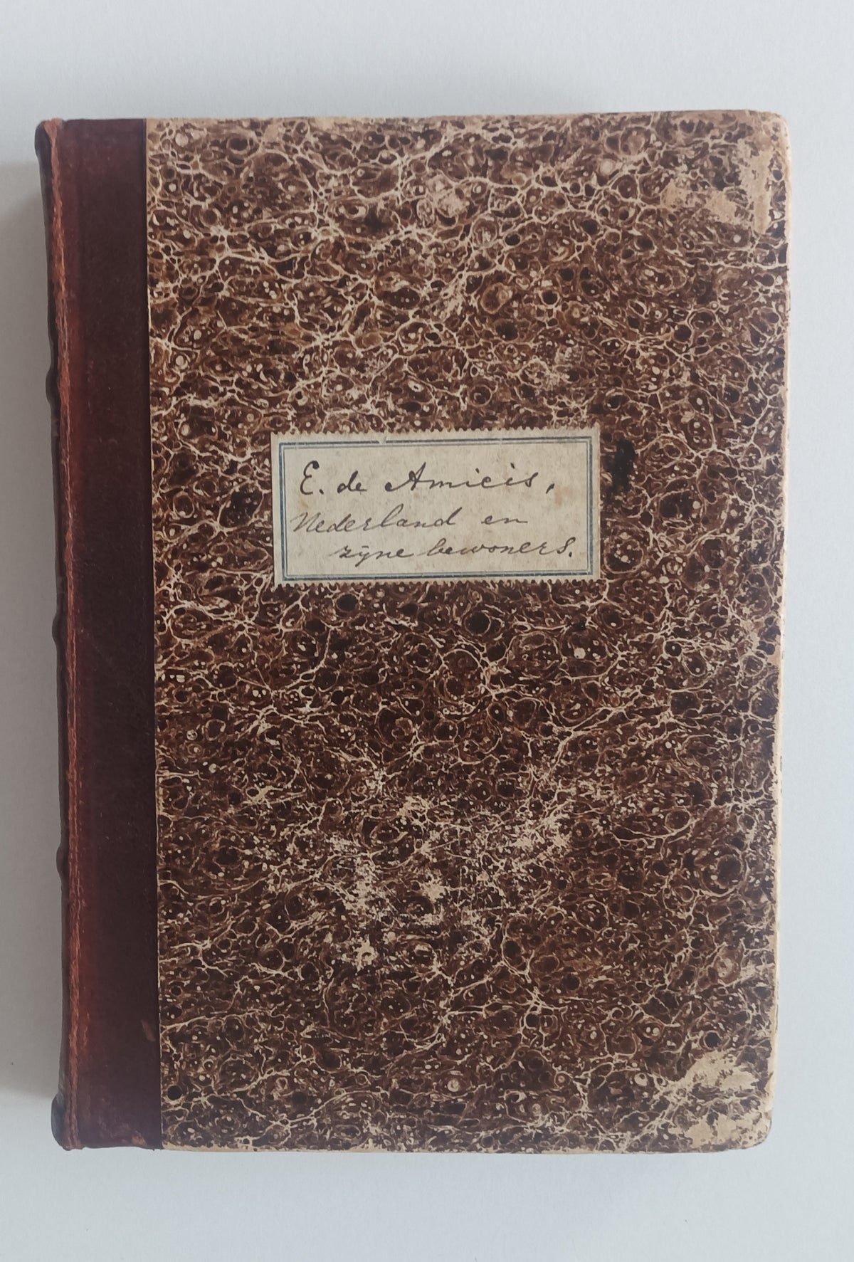Edmondo de Amicis. Nederland en zijn bewoners. U. h. Italiaansch door D. Lodeesen. Voorrrede van dr. Jan ten Brink.