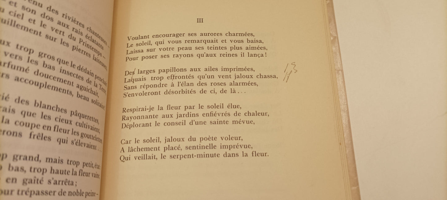 [Manuscript] Henry J.-M. Levet. Poèmes.