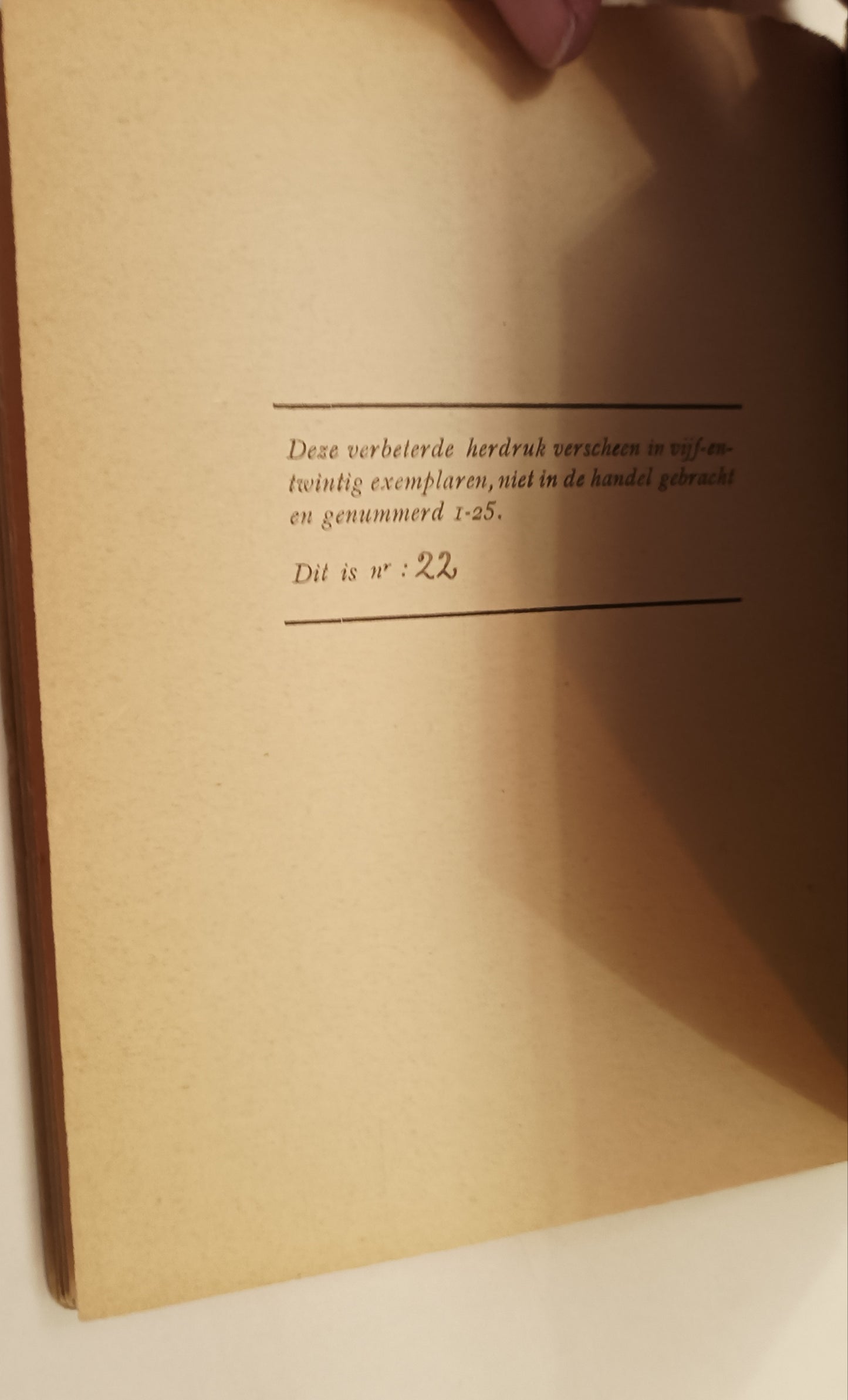 Duco Perkens [E. du Perron]. Het roerend bezit. Met negen plaatjes van Oscar Duboux.