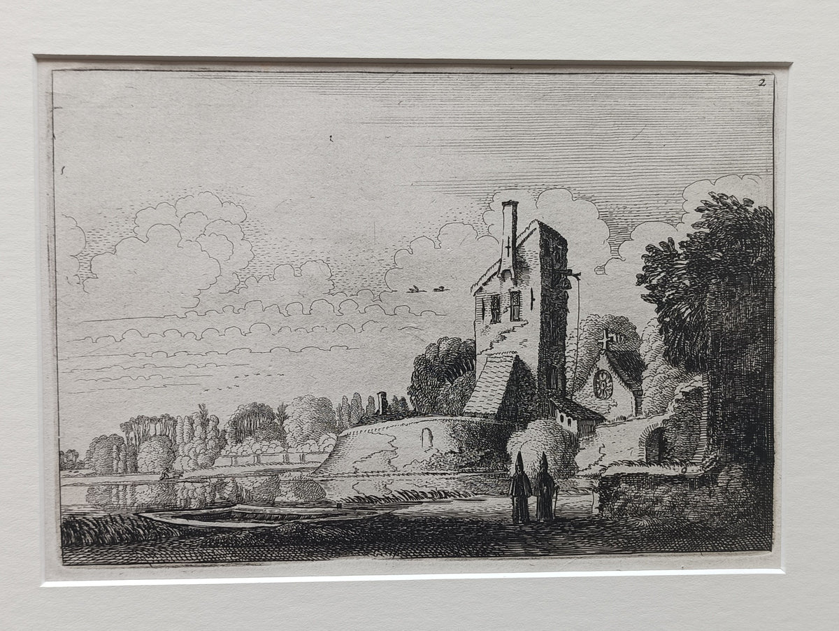 Jan van de Velde (1593-1641) Bastion with Tower.